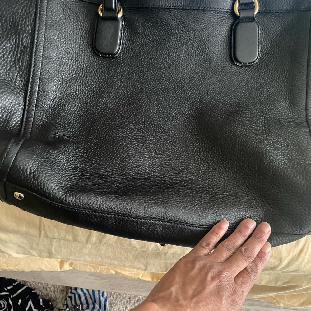Gucci Black Leather Tote Bag - Picture 4 of 15